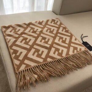 FENDI Knit Muffler Zucca